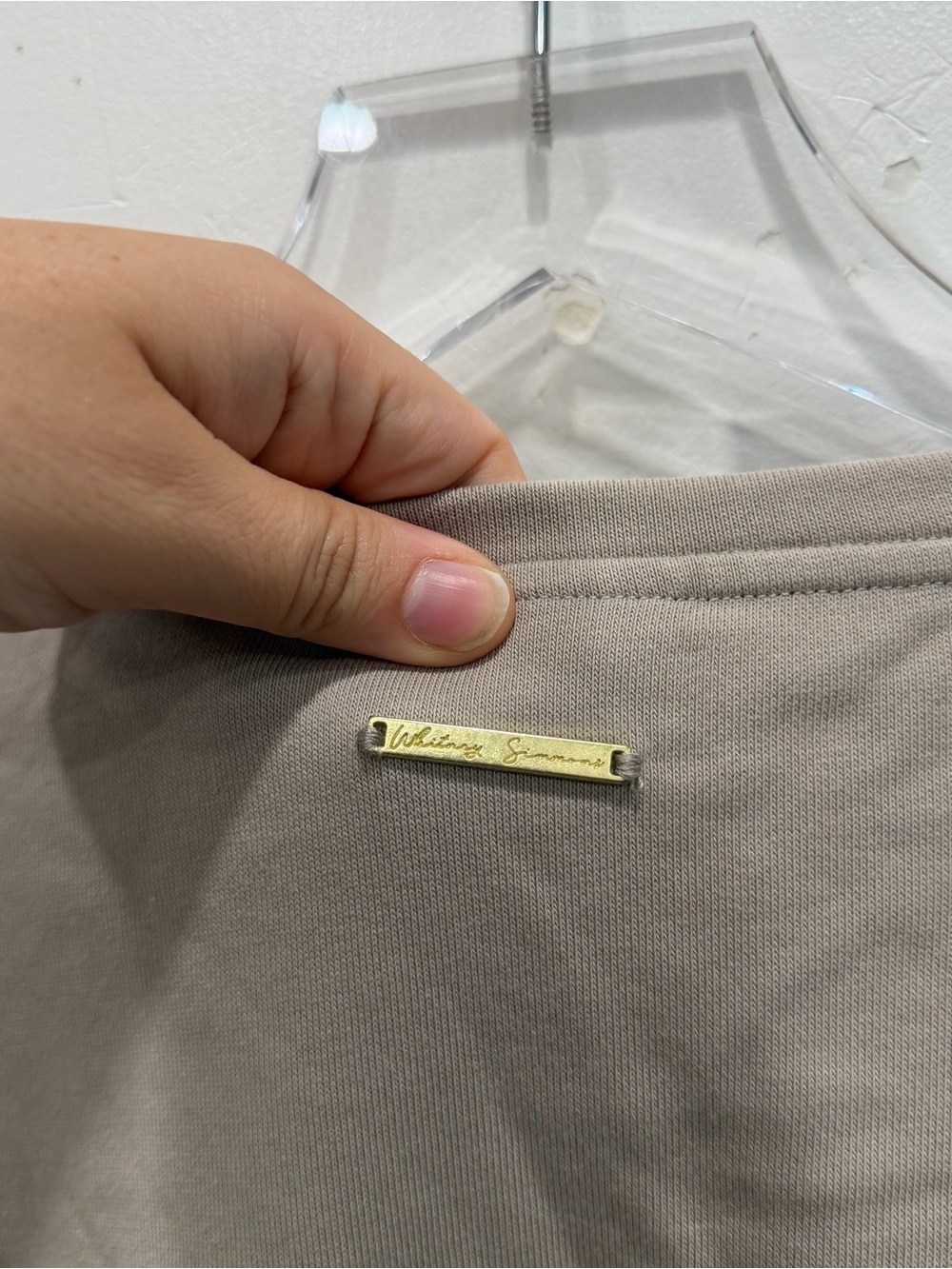Gymshark x Whitney Simmons Cropped Sweatshirt Elastic Hem - Picture 7 of 7